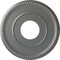 Ekena Millwork Bradford Ceiling Medallion (Fits Canopies up to 6 5/8"), 12 1/2"OD x 3 7/8"ID x 3/4"P, Silver CM12BRSLS - alternate 1